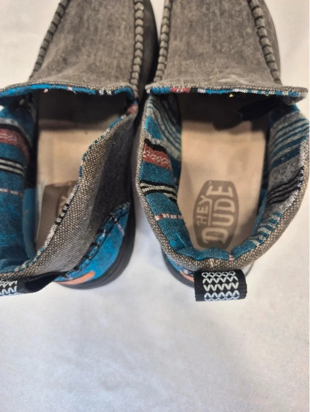 Heydude women's 6 denny crafted slip-on boots sneakers
